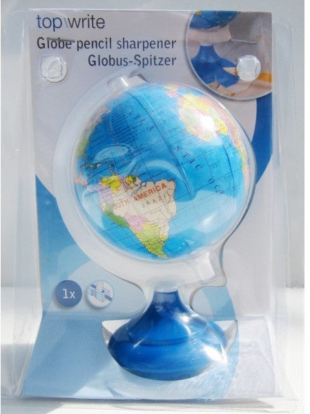 Top Write Globe Pencil Sharpener, 