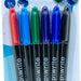 Top Write Permanent Markers, 6 pc