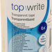 Top Write Transparent Tape, 6 ct