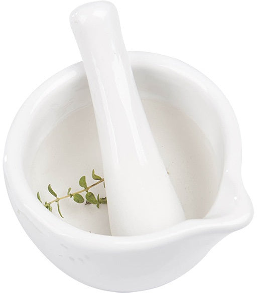 Trento Pestle and Mortar, White, 