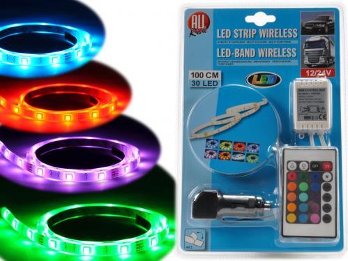 All Ride 30 LED Strip Wireless 12V, 100 cm