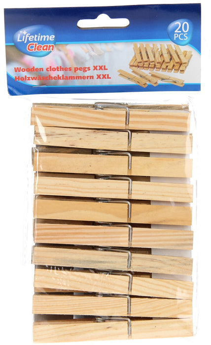 Lifetime Wooden Clothes Pins , 20 ct