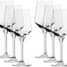 Alpina Crystal Wine Glasses Set, 6 x 37 cl