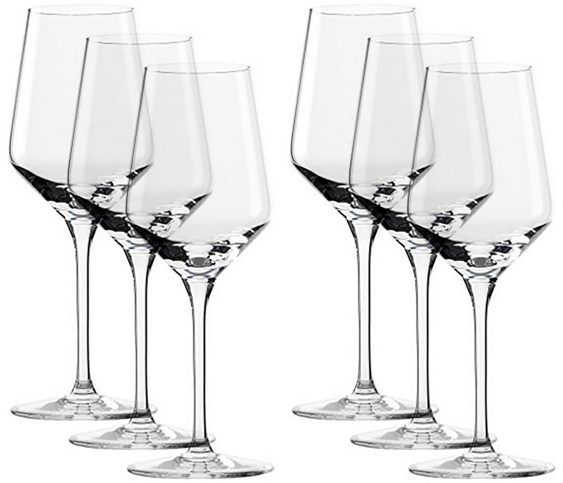 Alpina Crystal Wine Glasses Set, 6 x 37 cl