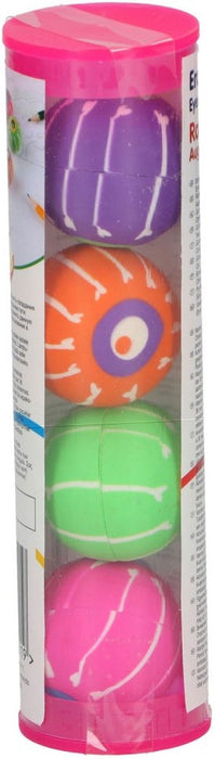 Top Write Eye-Shaped Eraser, 29 mm, 4 ct