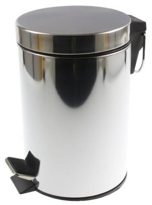 Stainless Steel Pedal Bin, 3 L