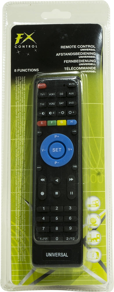 FX Universal Remote Control, 8 Functions, Model # YA9000170