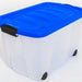 Storage Box with Lid and Wheels (Sepcify Color at Checkout), 60 L