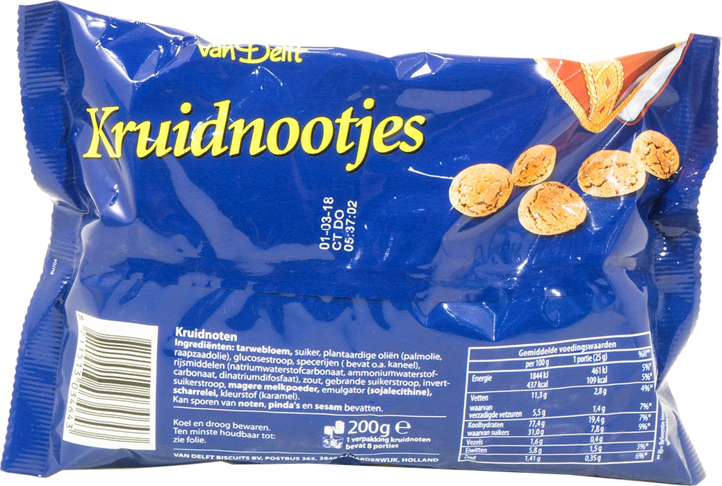 Van Delft Kruidnootjes, 200 gr