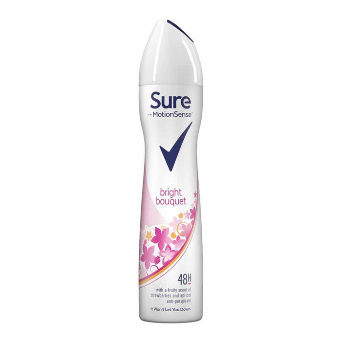 Sure Bright Bouquet Anti-Perspirant Deodorant Spray For Women, 250 ml