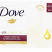 Dove Beauty Silk Cream Oil Beauty Bar Soap, Value Pack, 2 x 100 gr