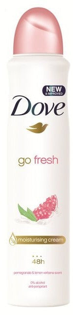 Dove Go Fresh Pomegranate Spray Anti-Perspirant Deodorant, 250 ml