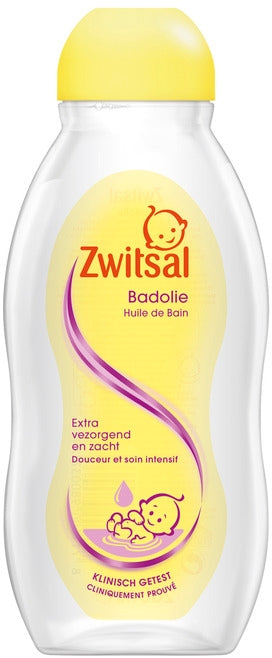 Zwitsal Bath Oil (Badolie), Gentle & Hypoallergenic, 200 ml