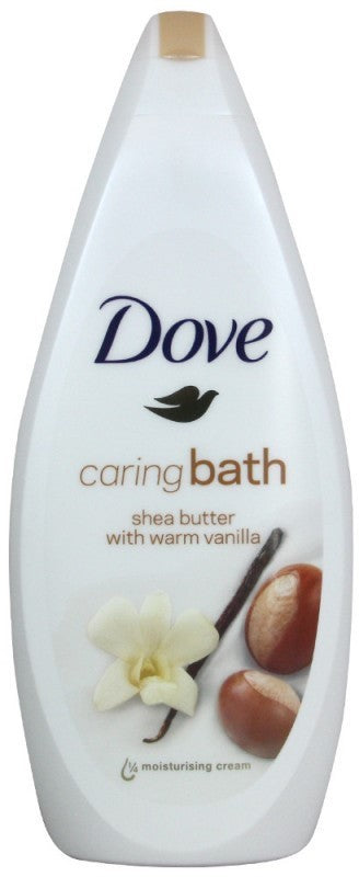 Dove Caring Bath Cream Shea Butter with Warm Vanilla, 750 ml