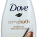 Dove Caring Bath Cream Shea Butter with Warm Vanilla, 750 ml