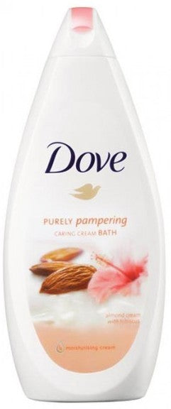 Dove Purely Pampering Nourishing Body Wash, Almond Cream with Hibiscus, 750 ml