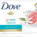 Dove Go Fresh Restore Beauty Cream Bar, Moisturizing Cream, 135 gr