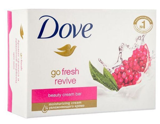 Dove Go Fresh Revive Beauty Cream Bar, Moisturizing Cream, 135 gr
