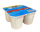 GoodBurry Fruit Yoghurt Cups, 4 x 125 gr