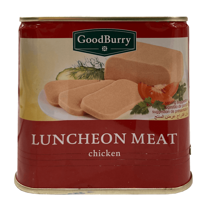 GoodBurry Luncheon Meat, Chicken, 340 gr