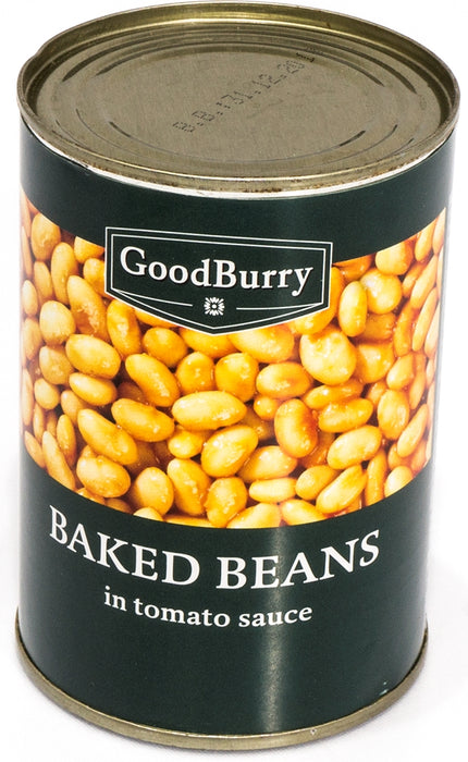 Goodburry Baked Beans in Tomato Sauce, 400 g