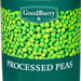 Goodburry Processed Peas, 800 gr