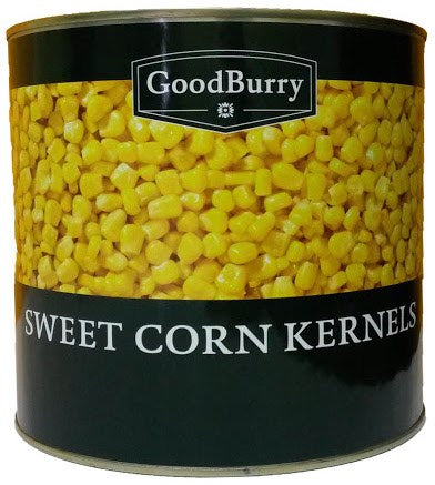 Goodburry Sweet Corn Kernels, 340 gr