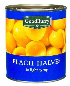 GoodBurry Peach Halves, 820 gr