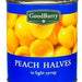 GoodBurry Peach Halves, 820 gr