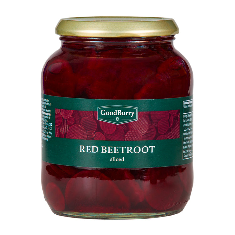 GoodBurry Red Beetroot Sliced, 680 gr