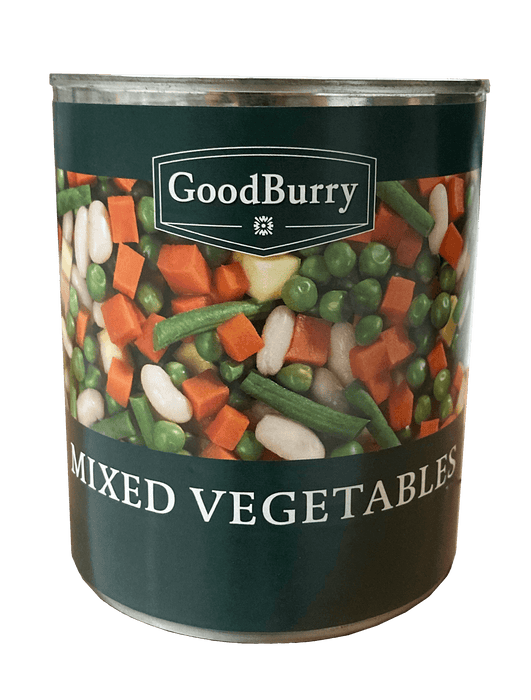 Goodburry Mixed Vegetables, 800 gr