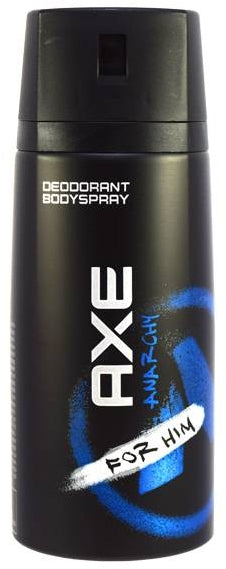 Axe Anarchy Deodorant BodySpray, 150 ml