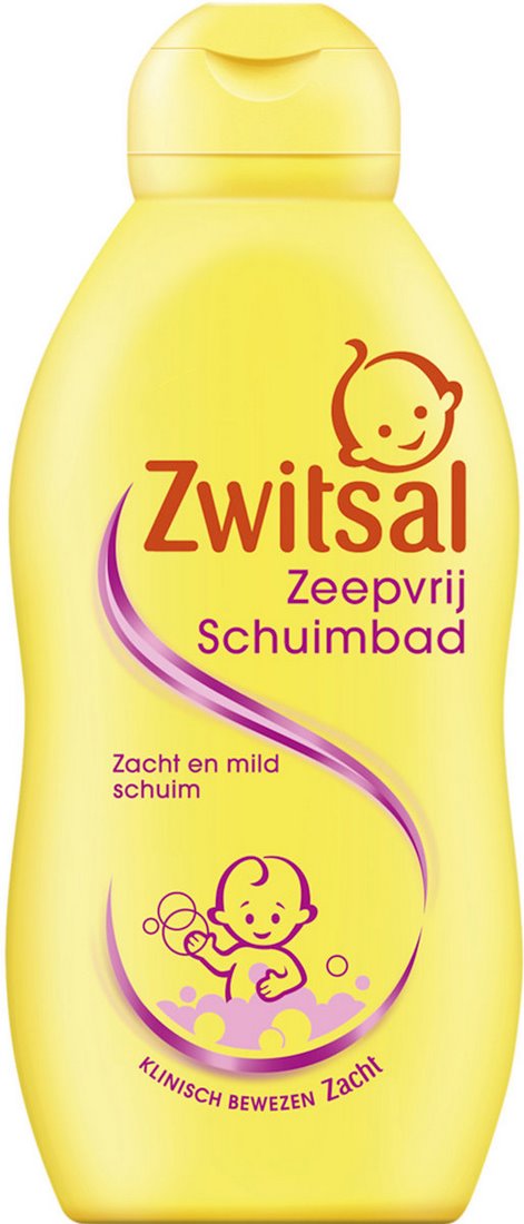 Zwitsal Soap-Free Bubble Bath (Zeepvrij Schuimbad), 200 ml