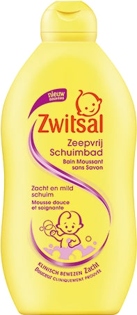 Zwitsal Soap-Free Bubble Bath (Zeepvrij Schuimbad), 500 ml