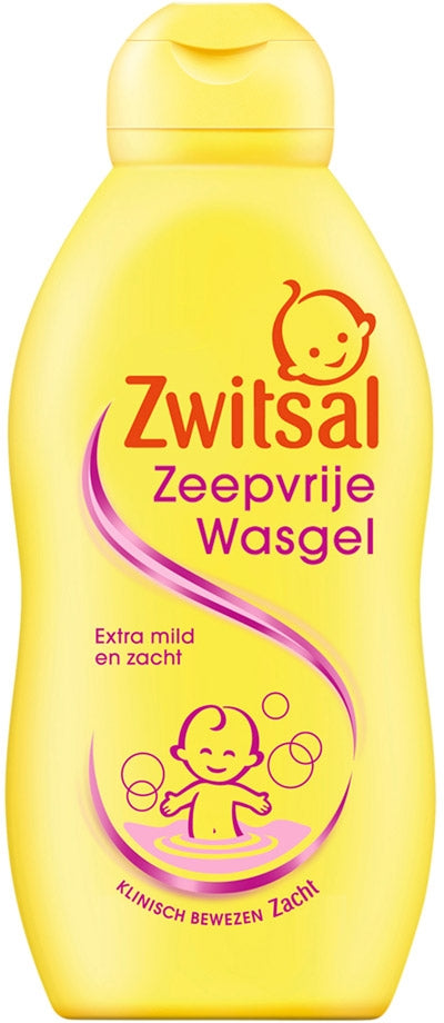 Zwitsal Soap-Free Washing Gel (Zeepvrije Wasgel), 200 ml