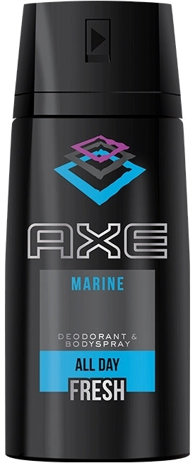 Axe Marine Deodorant & Body Spray, All Day Fresh, 150 ml