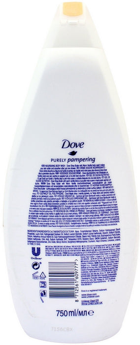 Dove Purely Pampering Nourishing Body Wash, 750 ml