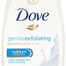 Dove Gentle Exfoliating Nourishing Body Wash, 750 ml