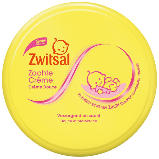 Zwitsal Zachte Creme, Verzorgend en Klinisch Bewezen Zacht, 200 ml