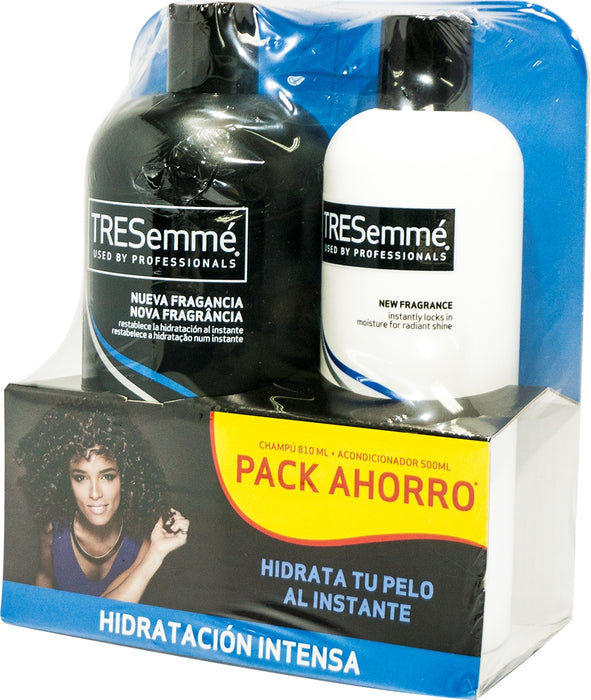 Tresemme Combi-Pack Shampoo + Conditioner, Intense Hydration, 810 ml + 500 ml