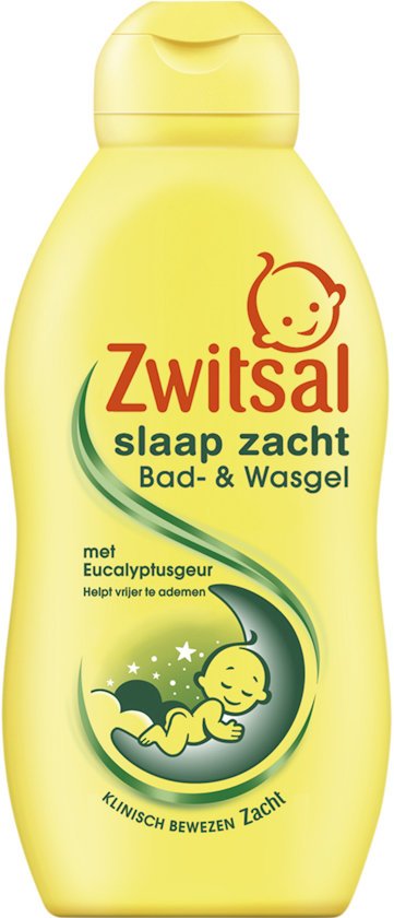 Zwitsal Sleep Tight Bath and Washing Gel with Eucalyptus Scent, 200 ml