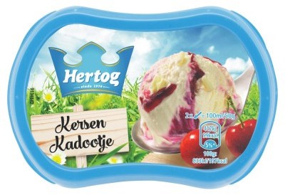 Hertog Kersen Kadootje Ice Cream, 200 ml