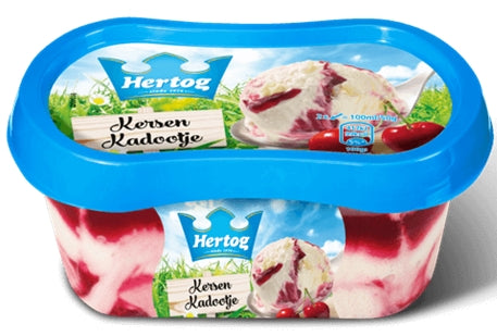 Hertog Kersen Kadootje Ice Cream, 200 ml