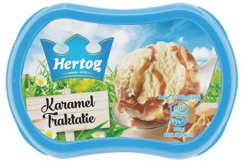 Hertog Karamel Traktatie Ice Cream, 200 ml