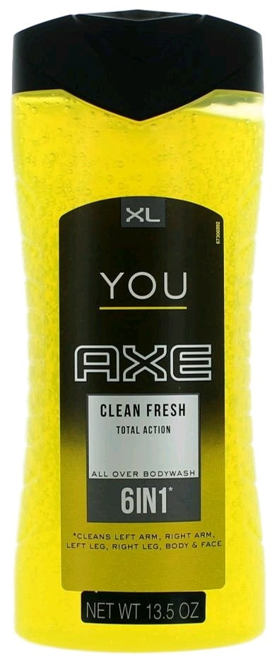 Axe Showergel, Clean Fresh, 400 ml