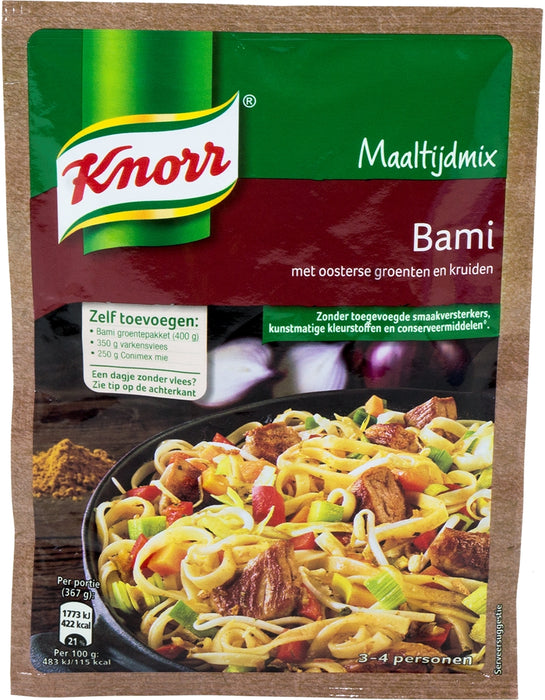 Knorr Bami Meal Mix, with Oriental Vegetables and Herbs, 35 gr