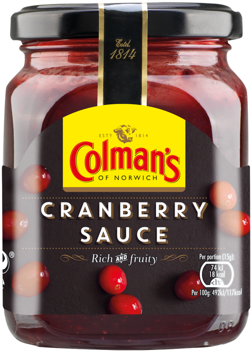 Coleman's Cranberry Sauce , 165 gr