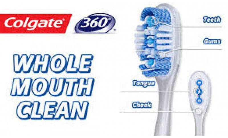 Colgate 360 Toothbrush, Medium, 1 ct