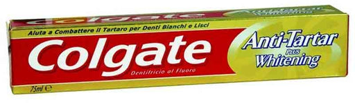 Colgate Anti-Tartar Fluoride Toothpaste plus Whitening, Value Pack, 2 x 75 ml 