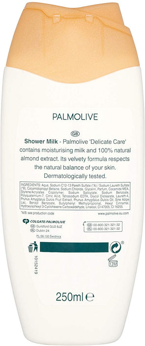 Palmolive Shower Milk, Almond & Milk, 250 ml